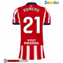 Ženske Nogometnih dresov Atletico Madrid Cristian Romero #21 Domači 2026-27 Kratki rokavi